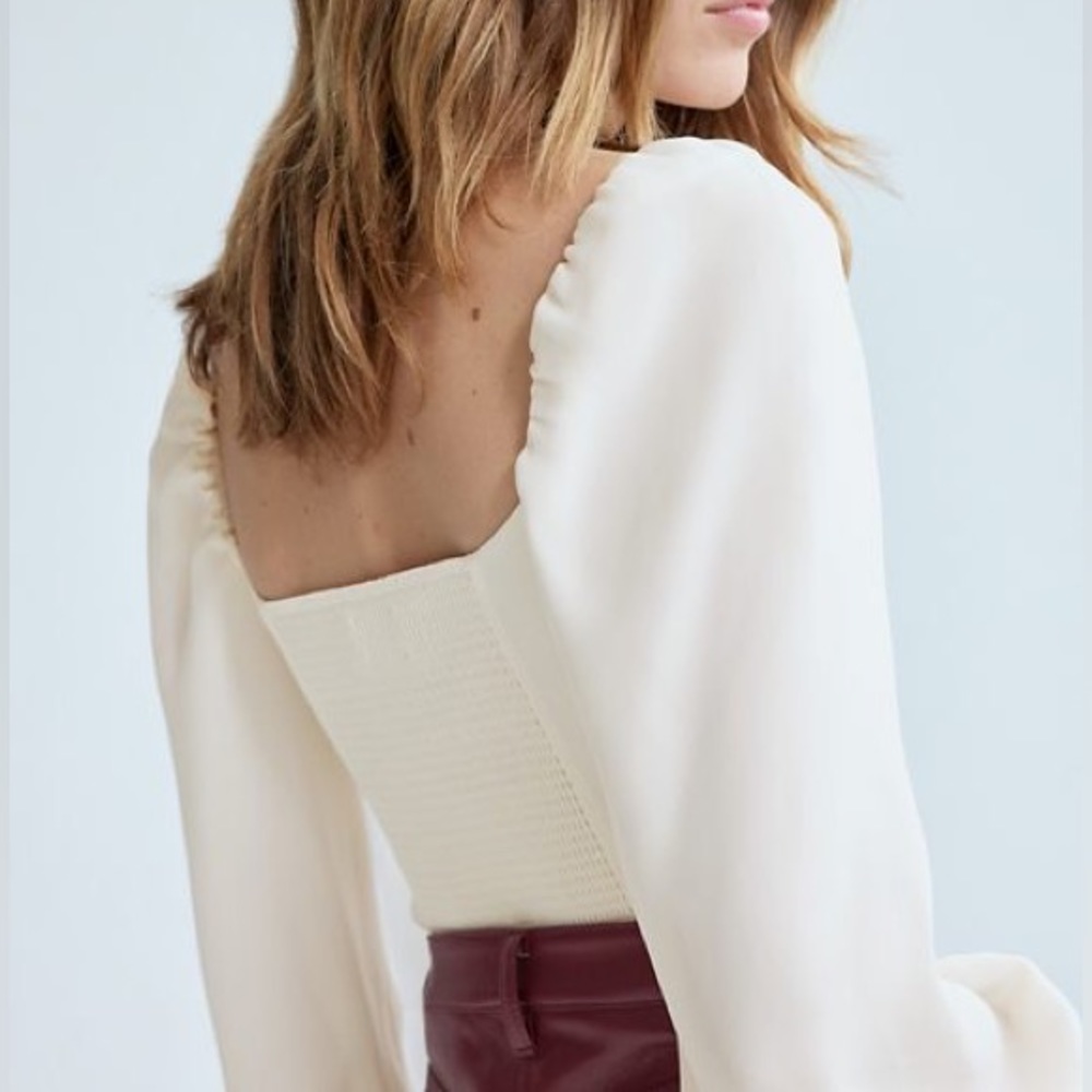 Wilfred Novella Long Sleeve Blouse